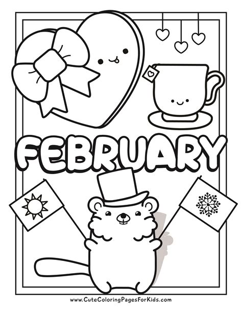Coloring February