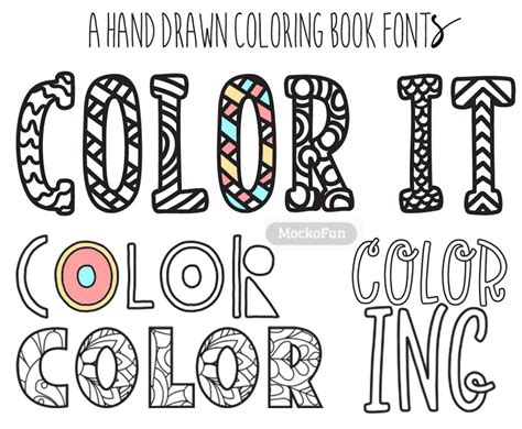Coloring Fonts