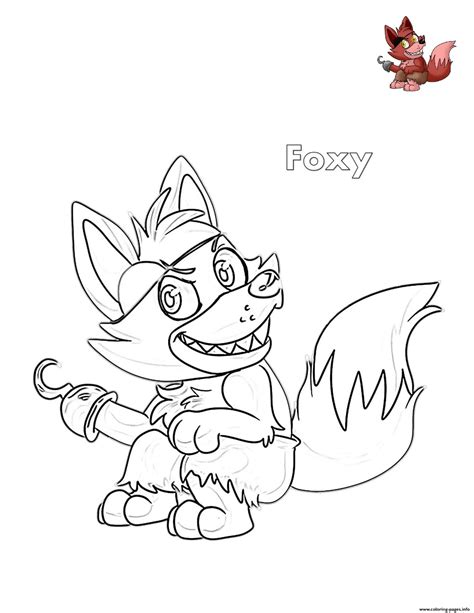 Coloring Foxy