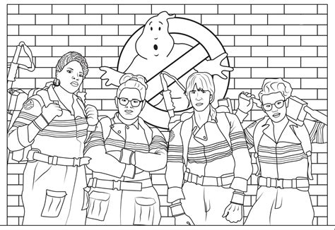 Coloring Ghostbusters
