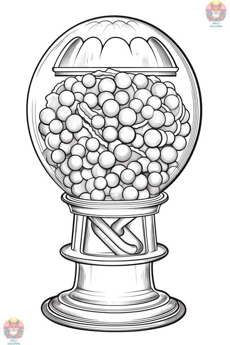 Coloring Gumball Machine
