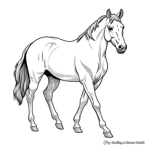 Coloring Horse