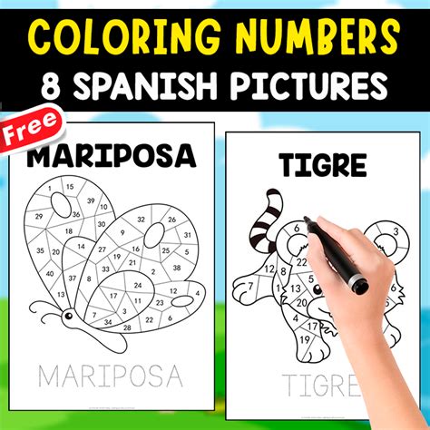 Coloring In Spanis