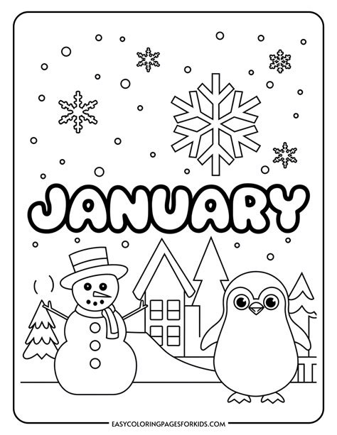 Coloring January