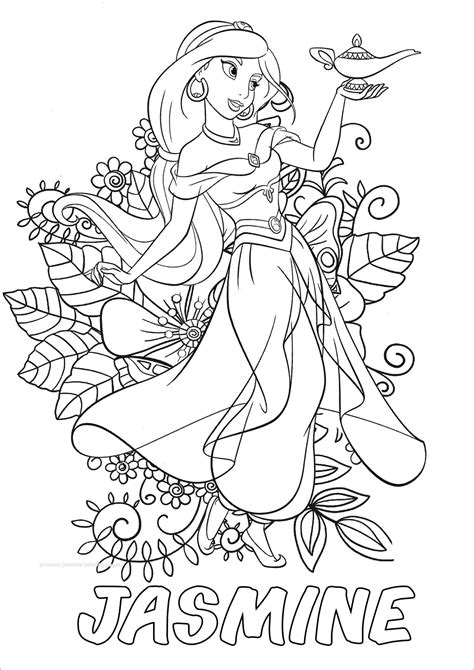 Coloring Jasmine