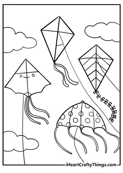 Coloring Kites