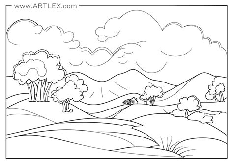 Coloring Landscapes