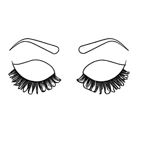 Coloring Lashes