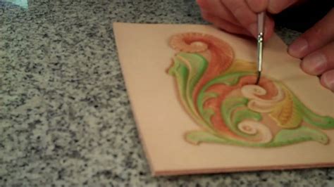 Coloring Leather