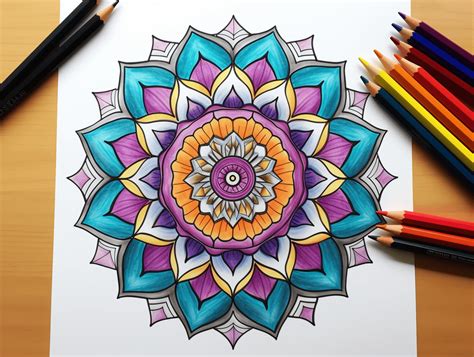 Coloring Mandala Ar