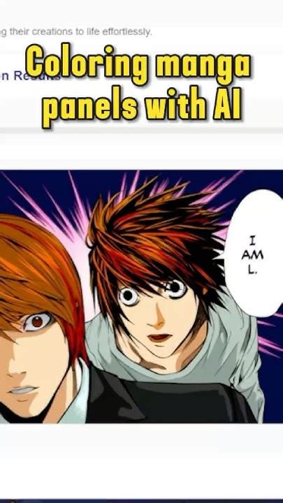 Coloring Manga Panels