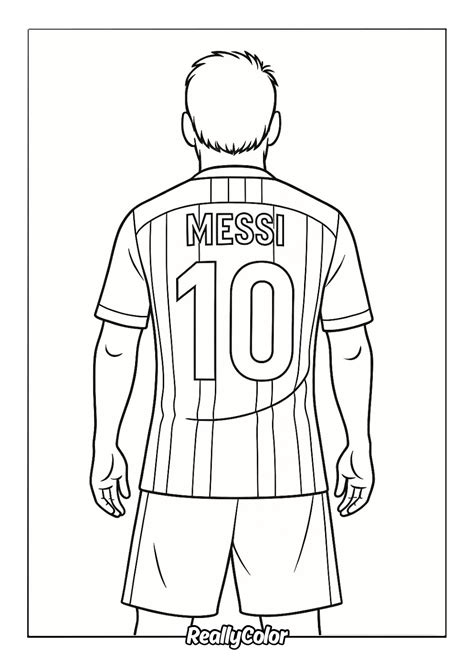 Coloring Messi