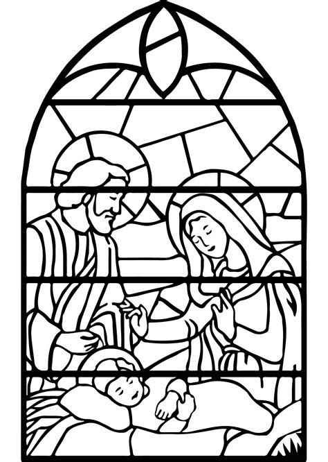 Coloring Nativity