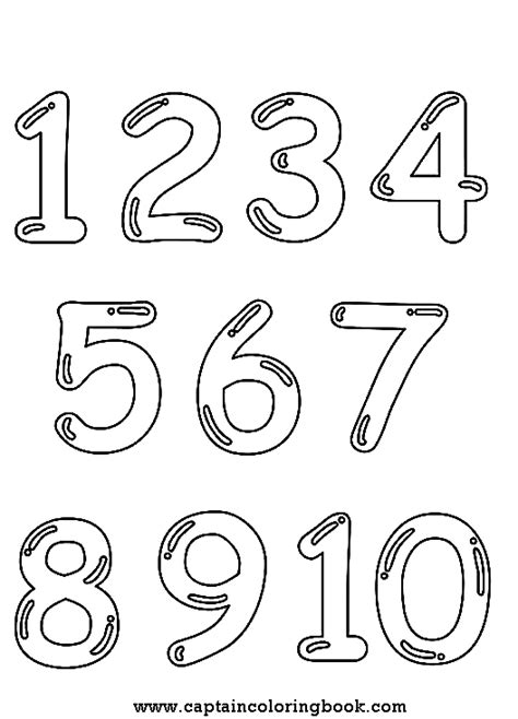 Coloring Numbers 1 10 Lovely Number and Counting Coloring Pages