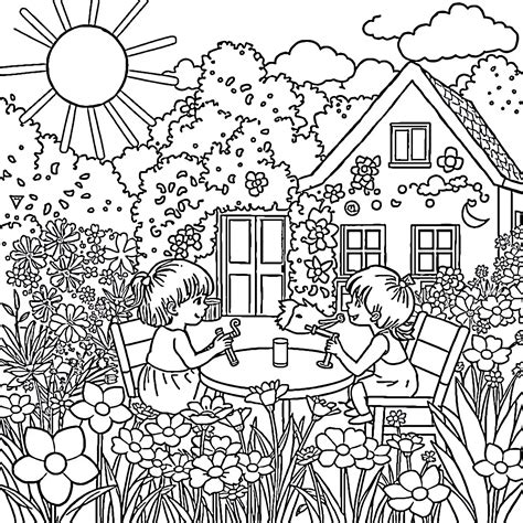 Christmas Mermaid Coloring Pages