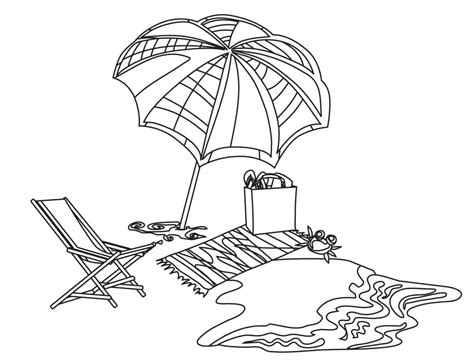 Coloring Page Beac