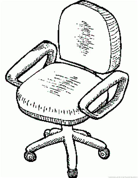 Coloring Page Chair 253+ SVG PNG EPS DXF File
