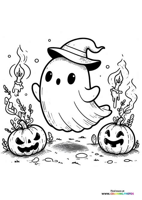 Coloring Page Ghos