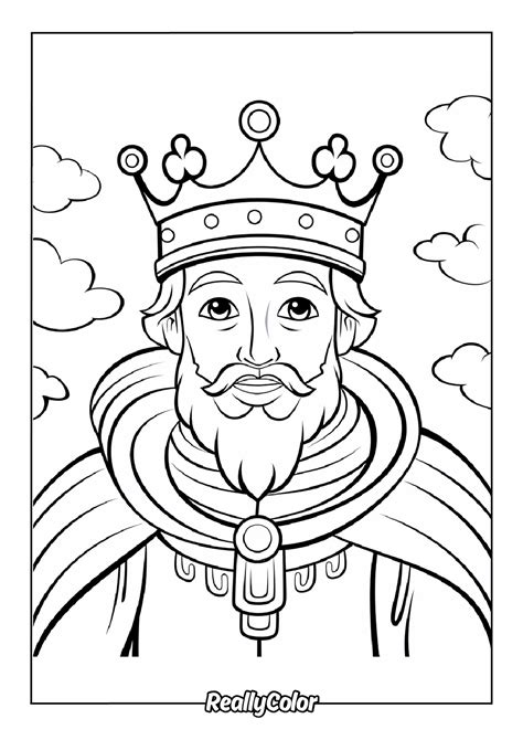 Coloring Page King