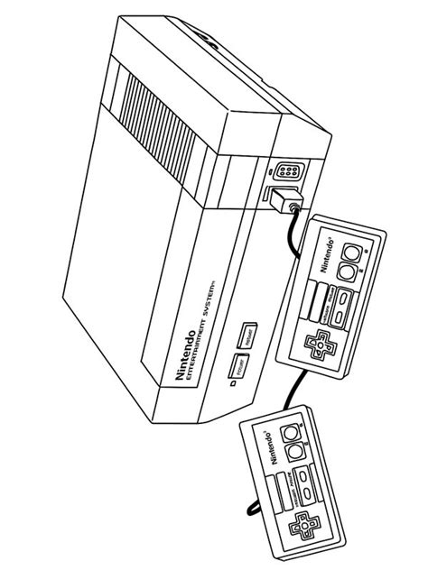 Coloring Page Of Nes
