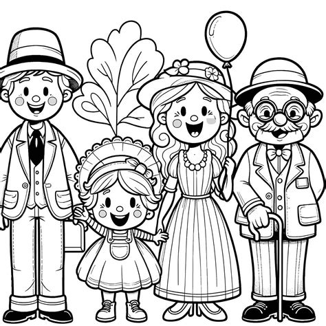 Abraham Lincoln Coloring Sheet