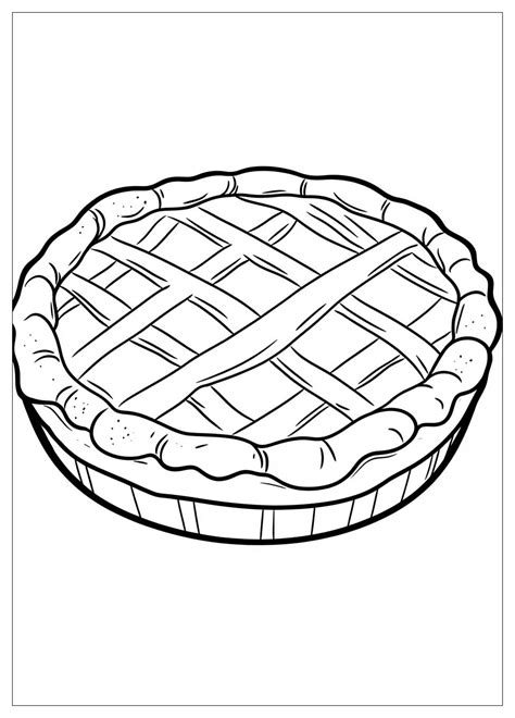 Coloring Page Pie