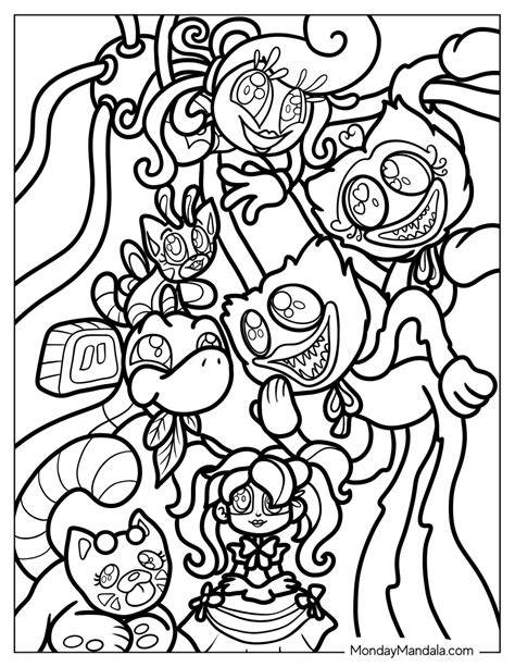 Trippy Mushroom Coloring Pages