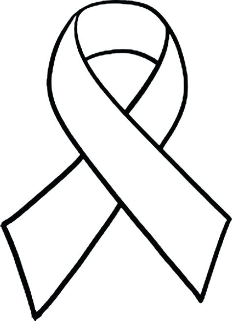 Coloring Page Ribbon