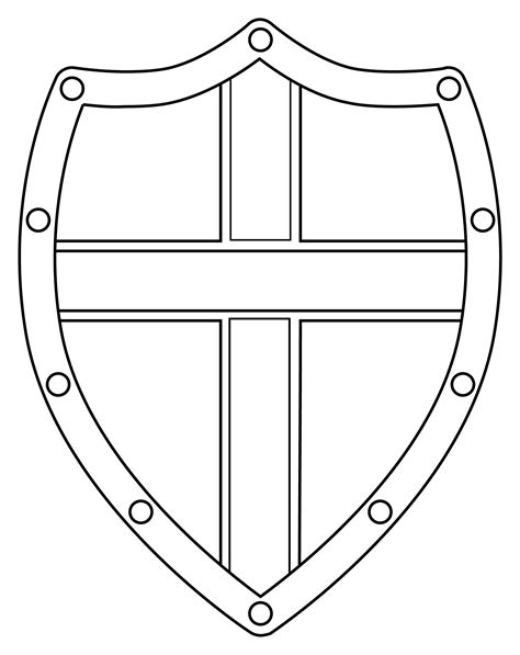 Coloring Page Shield Img 20657 Coloring Pages Shield Pattern Coloring Pages