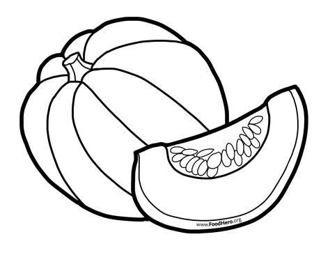 Coloring Page Squas
