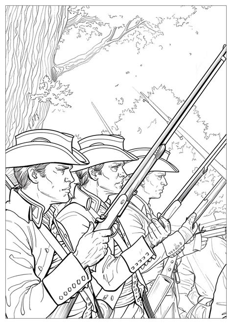 Coloring Pages American Revolution
