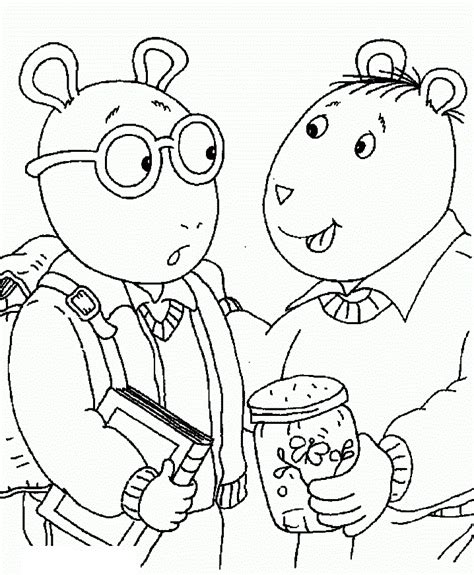 Coloring Pages Arthur