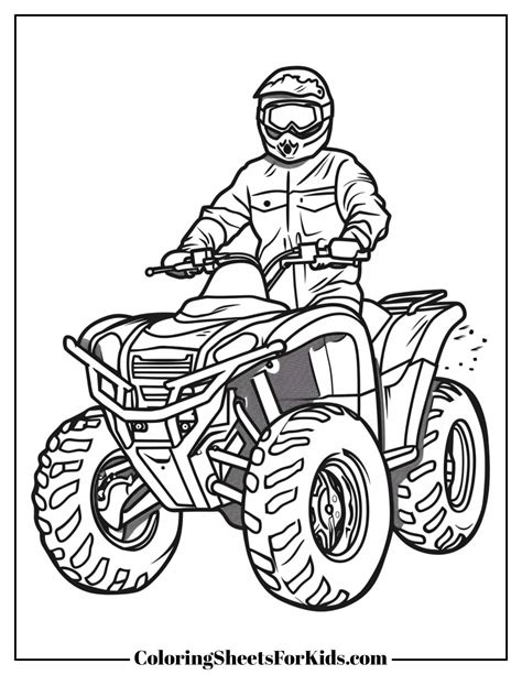 Coloring Pages Atv