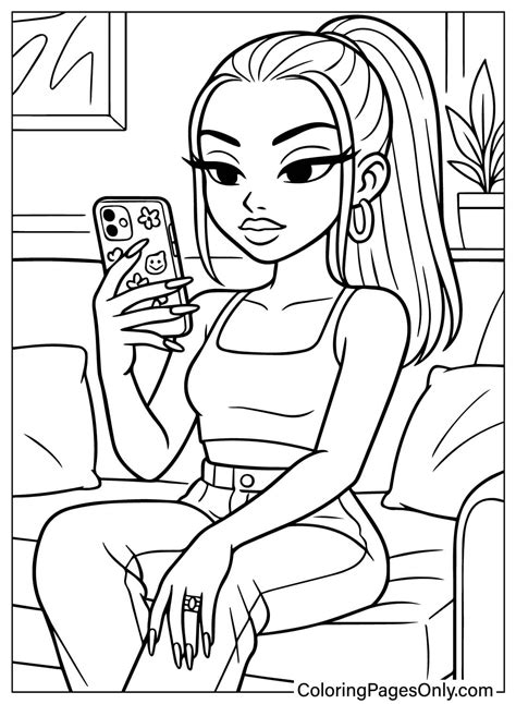 Coloring Pages Baddie