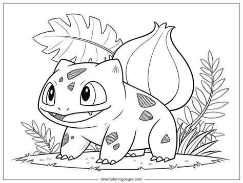 Coloring Pages Bulbasaur