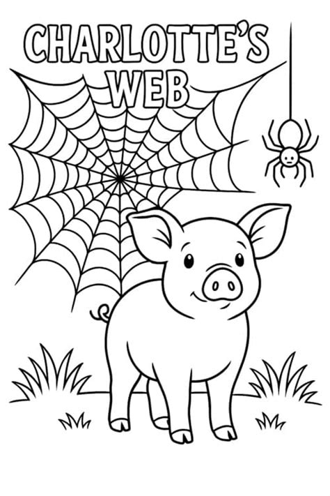 Coloring Pages Charlottes Web