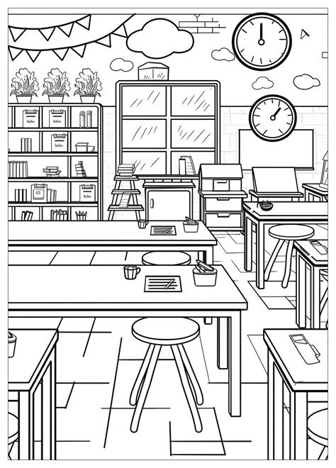 Graduation Cap Coloring