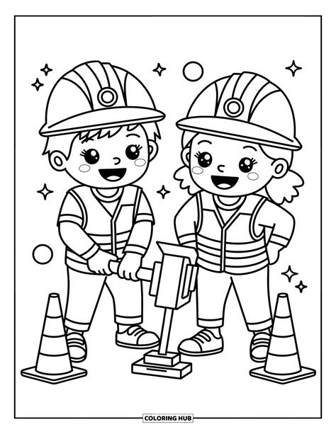 Coloring Pages Construction Equipmen