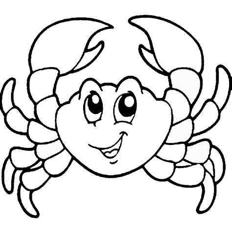 Coloring Pages Crab