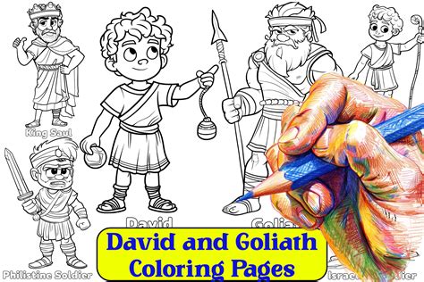 Coloring Pages David And Golia