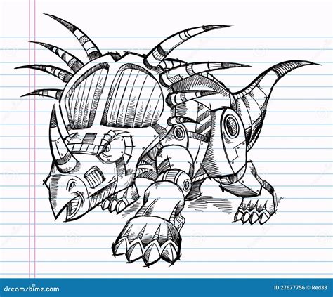 Coloring Pages Dinosaur Robot 348+ SVG File for Cricut