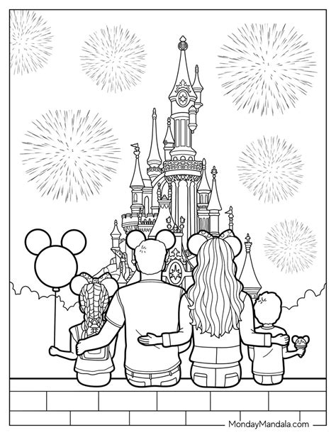 Coloring Pages Disneyland