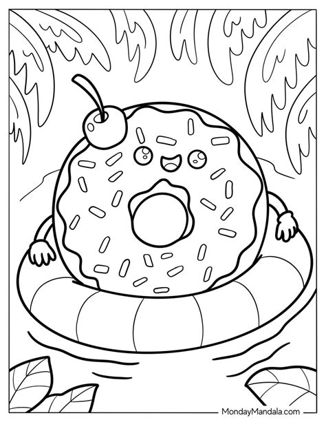 Coloring Pages Donu