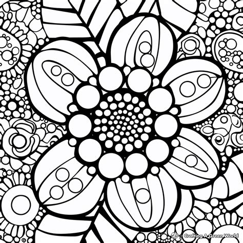 Coloring Pages Dots