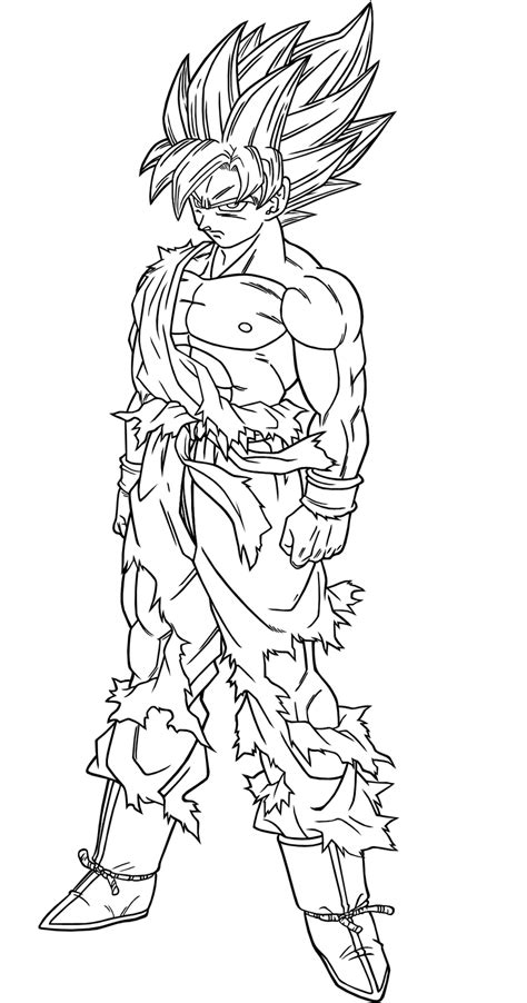 Coloring Pages Dragon Ball Z