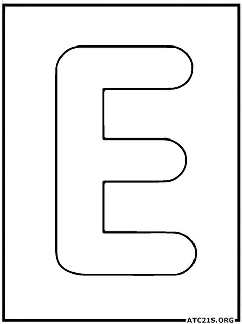 Coloring Pages E