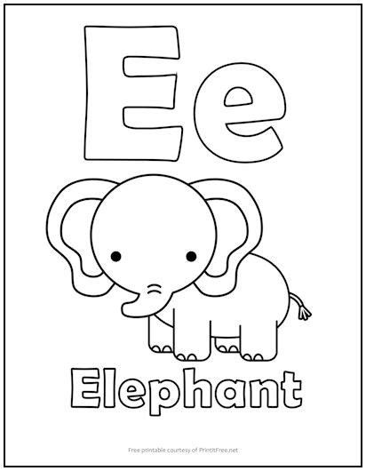 Coloring Pages Ee