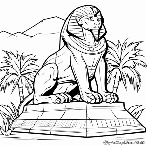 Coloring Pages Egyp