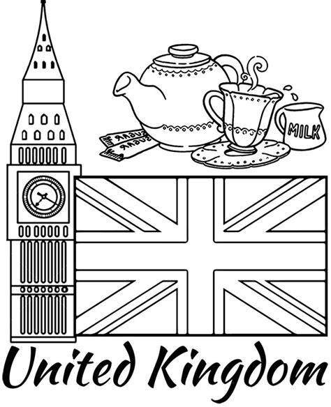 Coloring Pages England