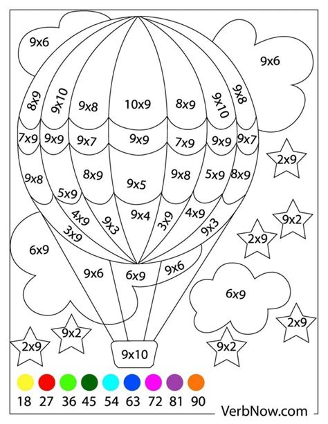 Coloring Pages For 3rd Grade Math Free Coloring Page